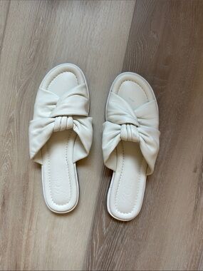 J Crew Menorca Padded twist knot sandals